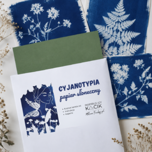 Papier do cyjanotypii – gotowy do naświetlania A4 Zestaw 10 szt.